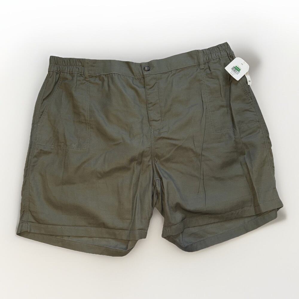 Wonderly Plus Olive Utility Shorts Size 4X